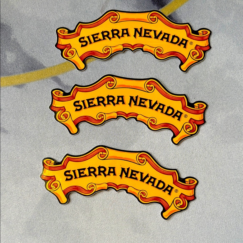 Sierra Nevada sticker pack of 3 identical